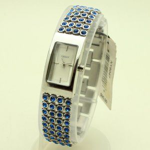 DKNY Women's Blue Stone Set Watch NY8047